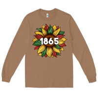 Toasted Coconut juneteenth 1865 sunflower Long Sleeve Tee - Artiststas