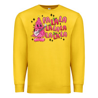 Lemon pink christmas fa la la Premium Sweatshirt - MaliasSmallBusiness