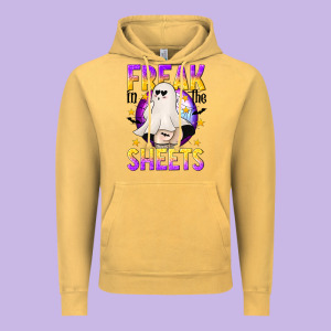 Freak In The Sheets Vintage Hoodie Designed By Texasbilliewilder