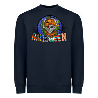 Navy halloween Heavyweight Sweatshirt - CowhideDigitalArt