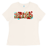 Bone xoxo roses and keys Ladies Tee - AdoDesignShop