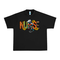 Black nurse western Urban Heavy Tee - RacoonDesign
