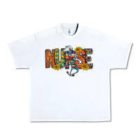 White nurse western Urban Heavy Tee - RacoonDesign