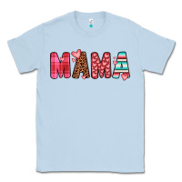 Dusty Blue mama Classic Tee - JahusDesignShop