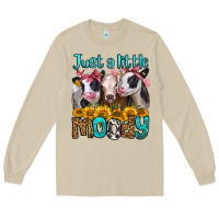 Mushroom just a little moody heifers Long Sleeve Tee - Jasminsmagicworld