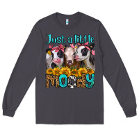 Smoke just a little moody heifers Long Sleeve Tee - Jasminsmagicworld
