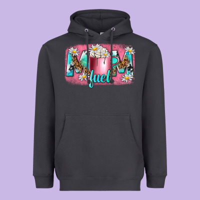 Mom Fuel Heavyweight Hoodie Designed By Nancycooperartshop