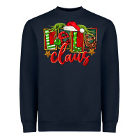 Navy christmas lele claus Heavyweight Sweatshirt - FaDigitalArtStudio
