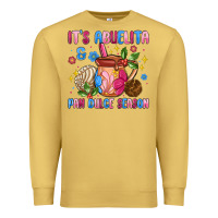 Antique Gold its abuelita and pan dulce season Premium Sweatshirt - MaliasSmallBusiness
