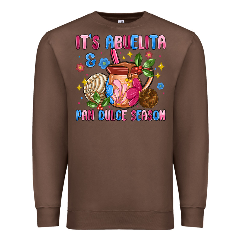 Its Abuelita And Pan Dulce Season Premium Sweatshirt by MaliasSmallBusiness | Teevron