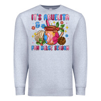 Heather Grey its abuelita and pan dulce season Premium Sweatshirt - MaliasSmallBusiness