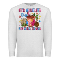 Oatmeal Heather its abuelita and pan dulce season Premium Sweatshirt - MaliasSmallBusiness
