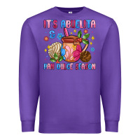 Purple its abuelita and pan dulce season Premium Sweatshirt - MaliasSmallBusiness