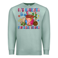 Seafoam its abuelita and pan dulce season Premium Sweatshirt - MaliasSmallBusiness