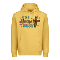 Antique Gold he has taken my brokenness and turned it into my p Premium Hoodie - Artiststas