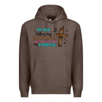 Coffee he has taken my brokenness and turned it into my p Premium Hoodie - Artiststas