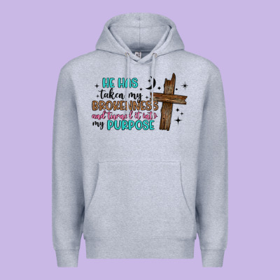 He Has Taken My Brokenness And Turned It Into My P Premium Hoodie Designed By Artiststas