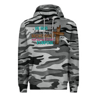 Slate Camo he has taken my brokenness and turned it into my p Premium Hoodie - Artiststas