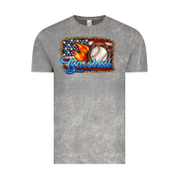 Cloud Rock western american flag baseball Vintage Tee - HRA Design Shop