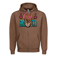 Chestnut Western Cat Mom Zipper Hoodie - LillyAllenDesigns