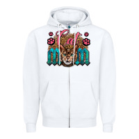 White Western Cat Mom Zipper Hoodie - LillyAllenDesigns