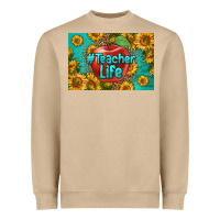 Mushroom teacher life skinny metal can holder Heavyweight Sweatshirt - HRA Design Shop