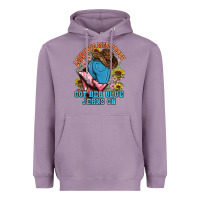 Lavender lord have mercy baby got her blue jeans on Heavyweight Hoodie - NancyCooperArtShop