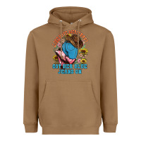 Toasted Coconut lord have mercy baby got her blue jeans on Heavyweight Hoodie - NancyCooperArtShop