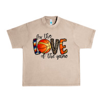 French Oak for the love of the game basketball Urban Heavy Tee - CowhideDigitalArt