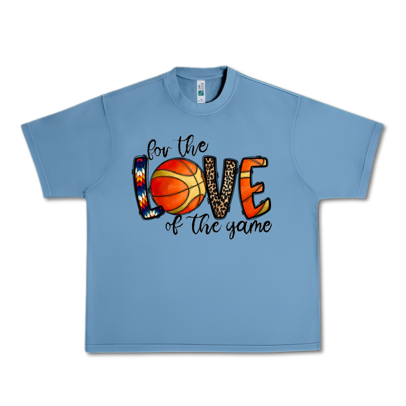 For The Love Of The Game Basketball Urban Heavy Tee by CowhideDigitalArt | Teevron