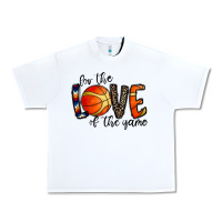 White for the love of the game basketball Urban Heavy Tee - CowhideDigitalArt
