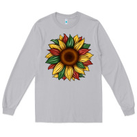 Moon Dust juneteenth sunflower Long Sleeve Tee - Artiststas