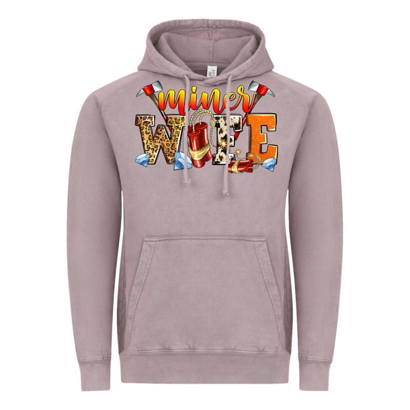 Miner Wife Vintage Hoodie by Zillion Design Studio | Teevron