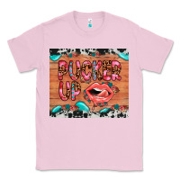 Bubblegum Pink pucker up Classic Tee - JahusDesignShop
