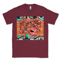 Burgundy pucker up Classic Tee - JahusDesignShop