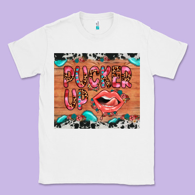 Pucker Up Classic Tee Designed By Jahusdesignshop