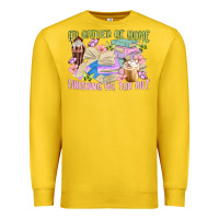 Lemon id rather be home finishing my tbr pile Premium Sweatshirt - MaliasSmallBusiness