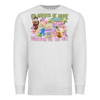 Oatmeal Heather id rather be home finishing my tbr pile Premium Sweatshirt - MaliasSmallBusiness