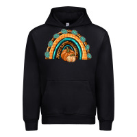 Black Rainbow Thankful with Gemstone Urban Hoodie - texasbilliewilder