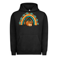 Pigment Black Rainbow Thankful with Gemstone Urban Hoodie - texasbilliewilder