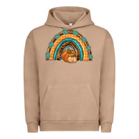 Pigment Burro Rainbow Thankful with Gemstone Urban Hoodie - texasbilliewilder