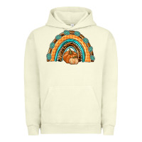 Pigment Pistachio Rainbow Thankful with Gemstone Urban Hoodie - texasbilliewilder