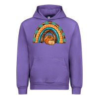 Tulip Rainbow Thankful with Gemstone Urban Hoodie - texasbilliewilder