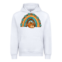 White Rainbow Thankful with Gemstone Urban Hoodie - texasbilliewilder