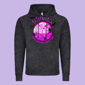 Ghouls Just Wanna Have Fun Vintage Hoodie Designed By Texasbilliewilder