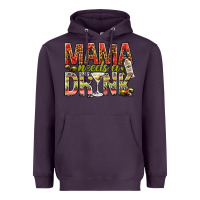 Plum mama needs a drink Heavyweight Hoodie - NancyCooperArtShop