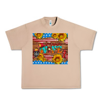 Burro american flag firefighter wife Urban Heavy Tee - HRA Design Shop