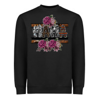 Black mama Heavyweight Sweatshirt - SublimationCraftShop