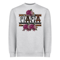 Heather Grey mama Heavyweight Sweatshirt - SublimationCraftShop