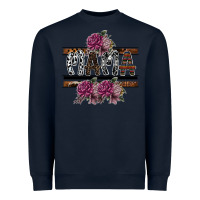 Navy mama Heavyweight Sweatshirt - SublimationCraftShop